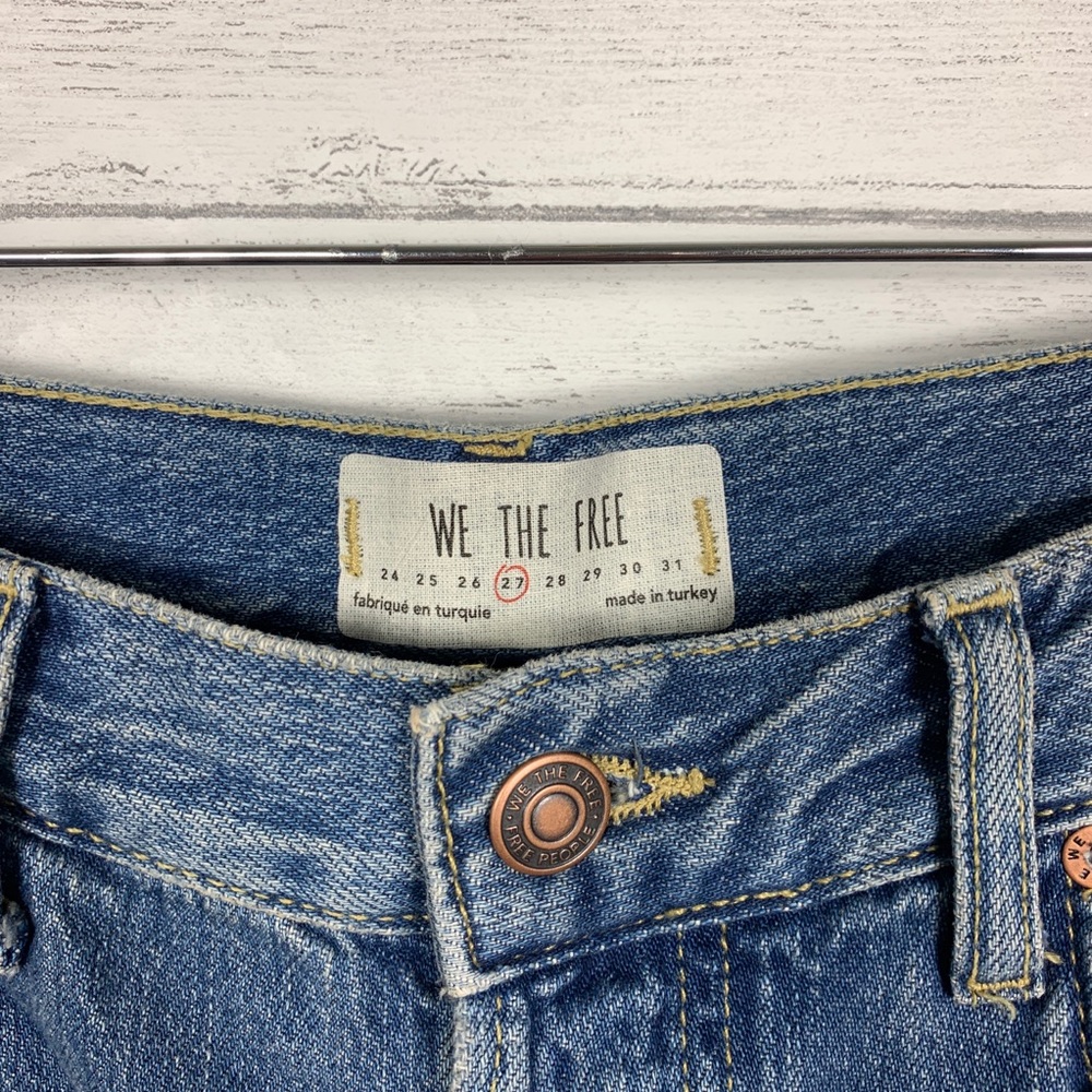 Free People • NWT Side Stripe Boyfriend Jeans 27 - Picture 4 of 8